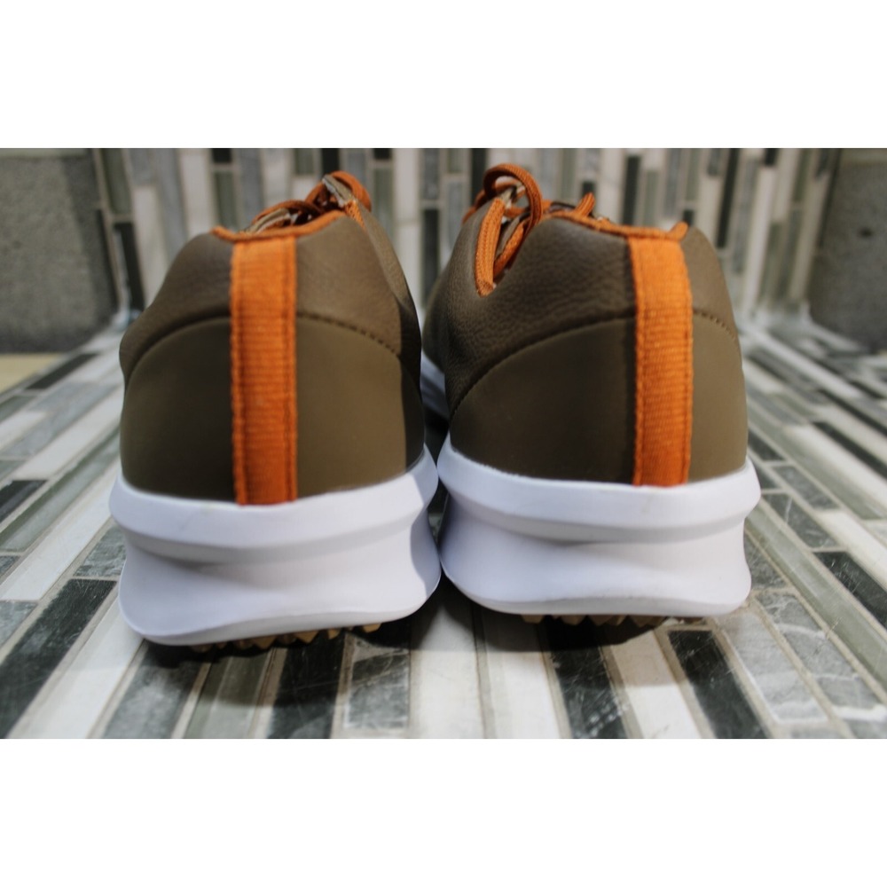 FootJoy Men's Contour Series Golf Shoes 54053 Brown White Size 7 Extra Wide - Picture 8 of 10